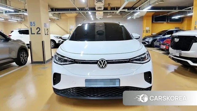 Volkswagen ID.4 2022 Белый из Кореи, фото 2