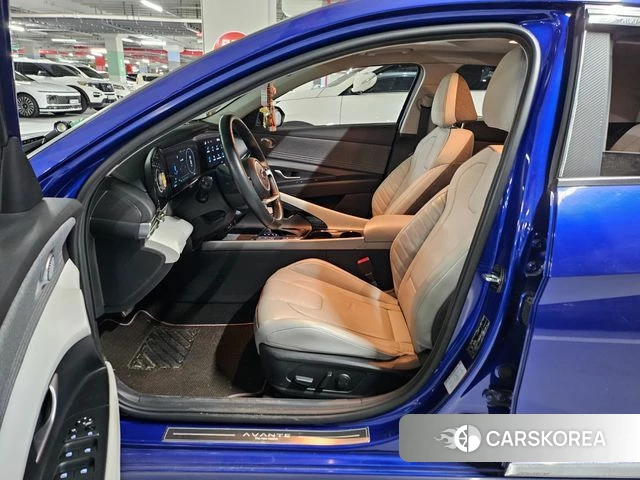 Hyundai Avante Hybrid (CN7) 2020 Синий из Кореи, фото 2