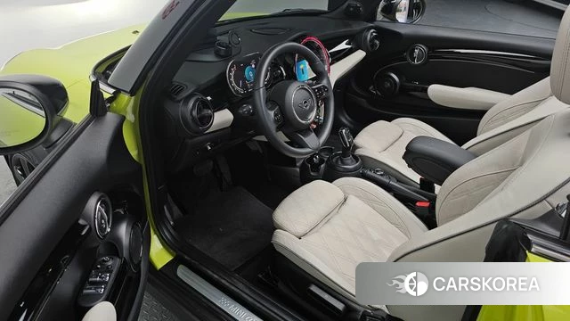 Mini Cooper S Convertible 2022 Светло-зеленый из Кореи, фото 2