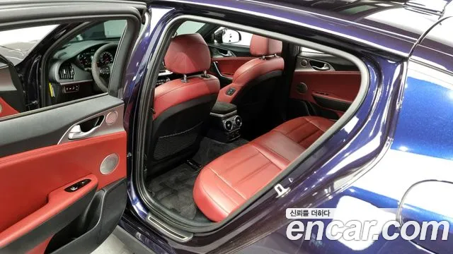 Kia Stinger 2018 Синий из Кореи, фото 2