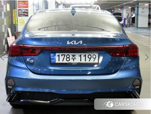 Kia The New K3 2nd generation 2021 Синий из Кореи, фото 2