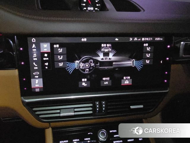 Porsche Cayenne (PO536) 2021 Черный из Кореи, фото 2