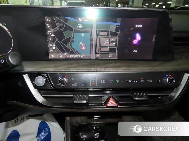 Kia K8 Hybrid 2021 Синий из Кореи, фото 2