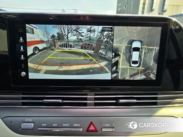 Hyundai The New Grandeur IG Hybrid 2022 Белый из Кореи, фото 2