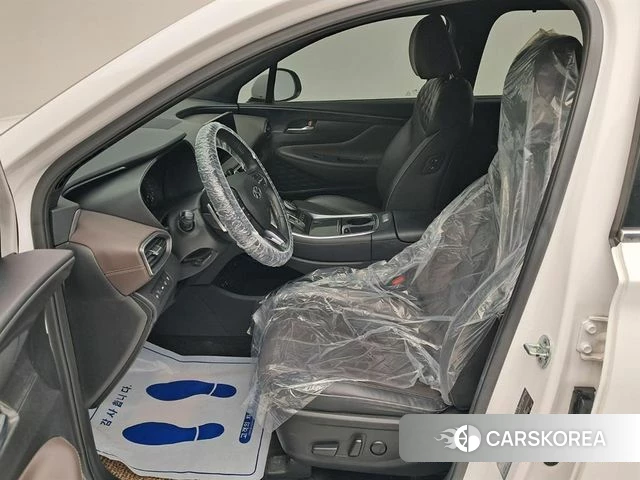 Hyundai The New Santa Fe 2021 Белый из Кореи, фото 2