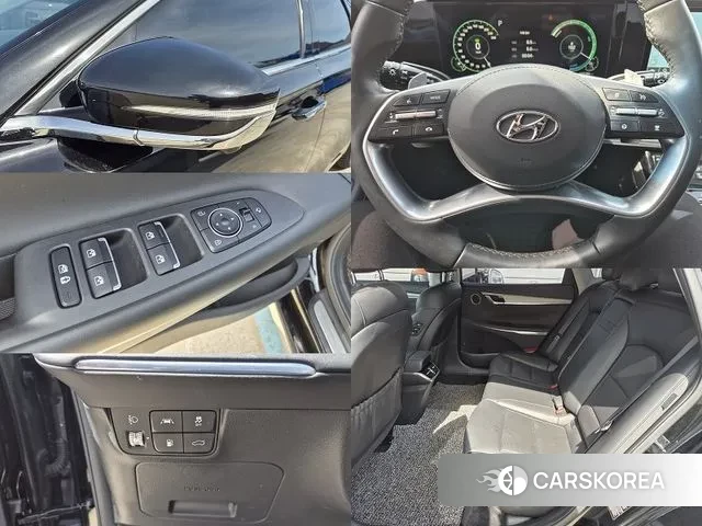 Hyundai The New Grandeur IG Hybrid 2022 Черный из Кореи, фото 2