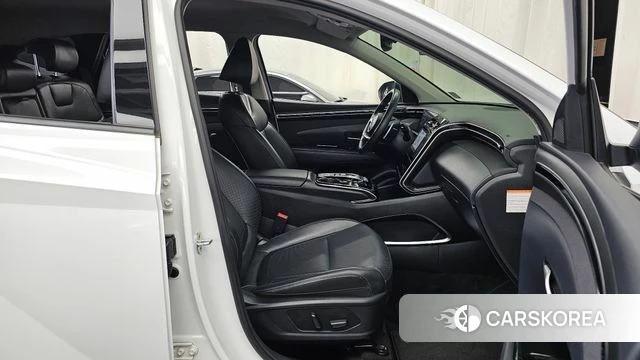 Hyundai Tucson Hybrid (NX4) 2022 Белый из Кореи, фото 2
