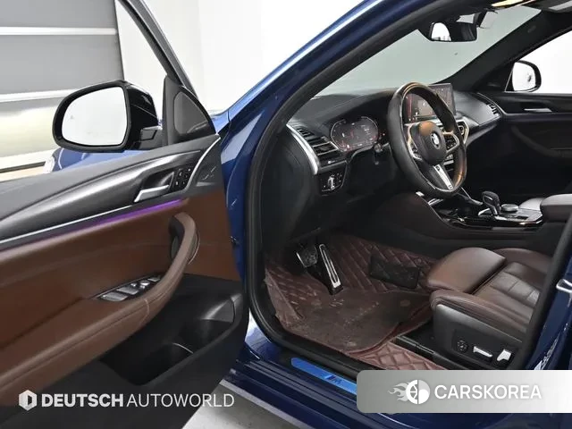 BMW X4 (G02) 2023 Синий из Кореи, фото 2