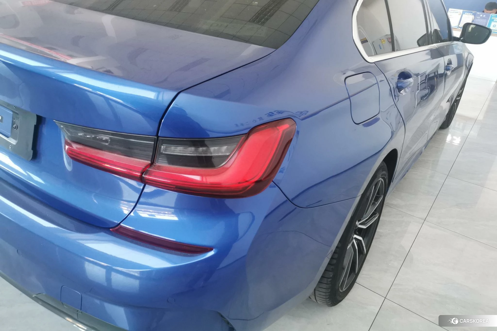 BMW 3 series 2021 Синий из Китая, фото 2