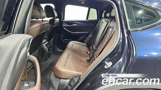 BMW X4 (G02) 2021 Черный из Кореи, фото 2