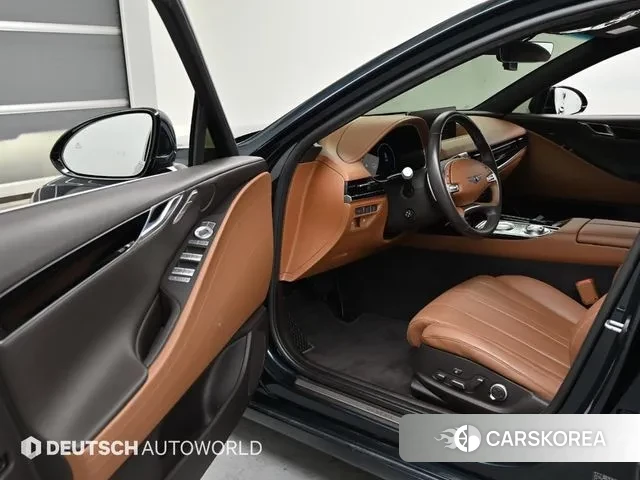 Genesis G80 (RG3) 2022 Темно-зеленый из Кореи, фото 2
