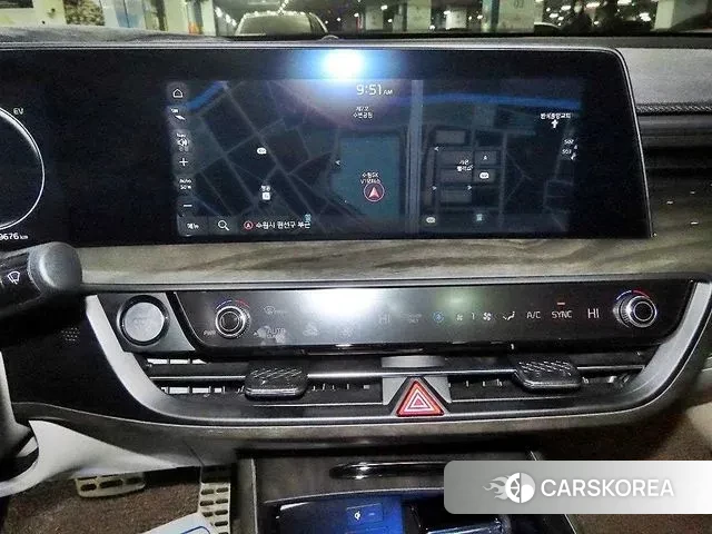 Kia K8 Hybrid 2024 Черный из Кореи, фото 2