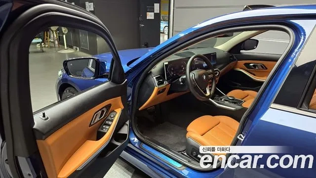 BMW 3 Series (G20) 2023 Синий из Кореи, фото 2