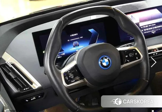 BMW iX 2023 Черный из Кореи, фото 2