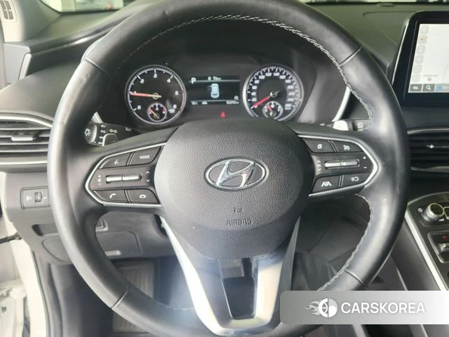 Hyundai The New Santa Fe 2021 Белый из Кореи, фото 2