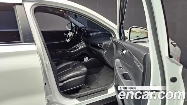 Hyundai The New Santa Fe 2021 Белый из Кореи, фото 2