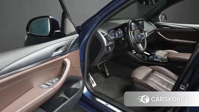 BMW iX3 2022 Синий из Кореи, фото 2