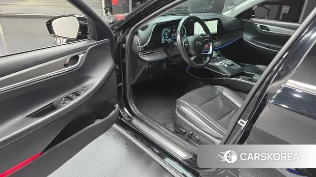 Hyundai The New Grandeur IG Hybrid 2022 Черный из Кореи, фото 2