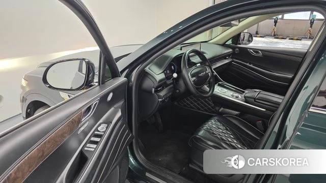 Genesis GV80 2021 Темно-зеленый из Кореи, фото 2