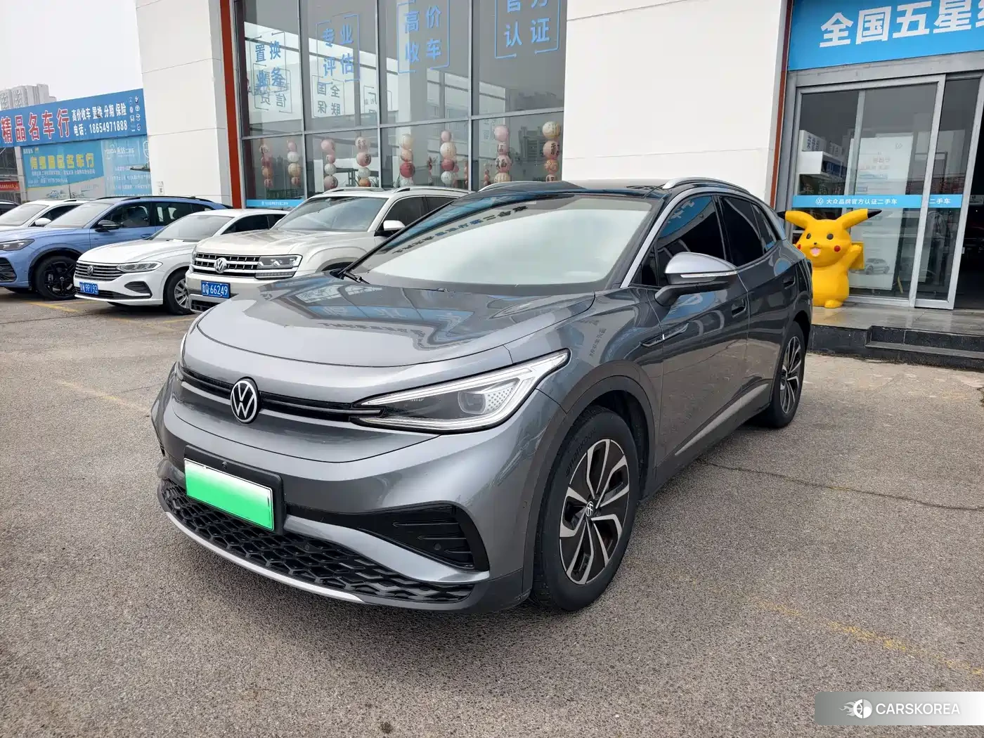 Volkswagen ID.4 X 2023 Silver/gray из Китая, фото 3