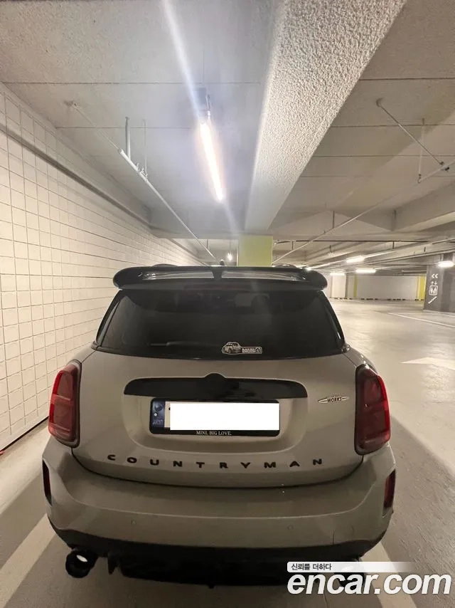 Mini Cooper S Countryman 2023 Серебристо-серый из Кореи, фото 2