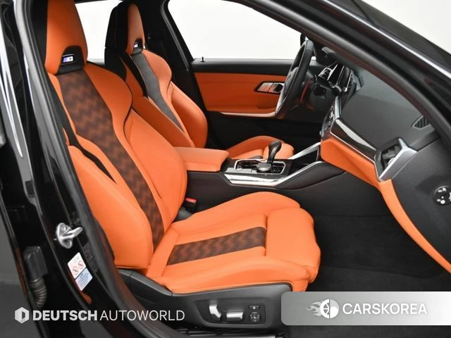BMW M3 (G80) 2022 Черный из Кореи, фото 2