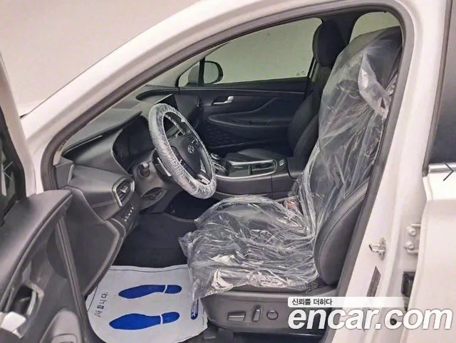 Hyundai The New Santa Fe 2021 Белый из Кореи, фото 2