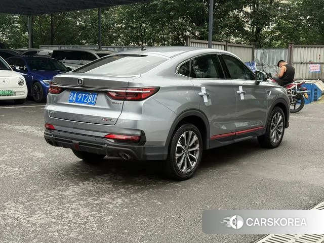 Chang'an CS85 COUPE 2021 Темно-серый из Китая, фото 2