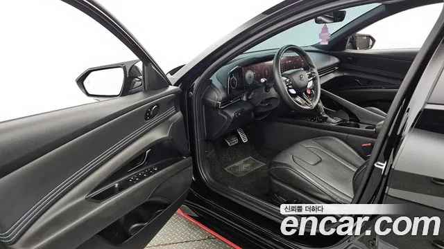 Hyundai The New Avante (CN7) 2023 Черный из Кореи, фото 2