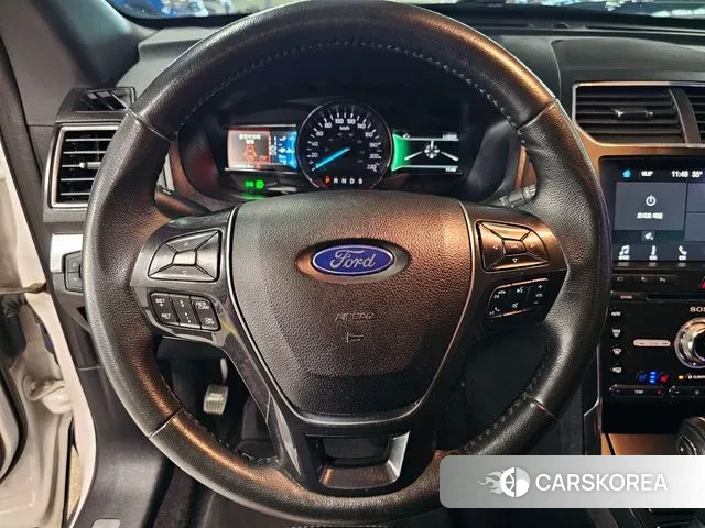 Ford Explorer 2018 Белый из Кореи, фото 2