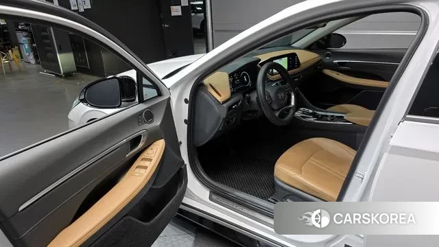 Hyundai Sonata (DN8) 2021 Белый из Кореи, фото 2