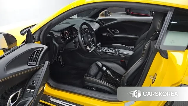 Audi R8 (4S) 2021 Желтый из Кореи, фото 2