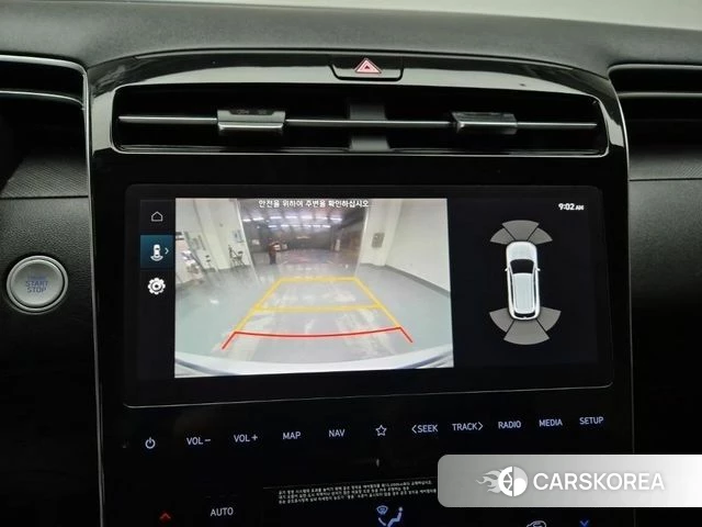 Hyundai Tucson Hybrid (NX4) 2022 Белый из Кореи, фото 2