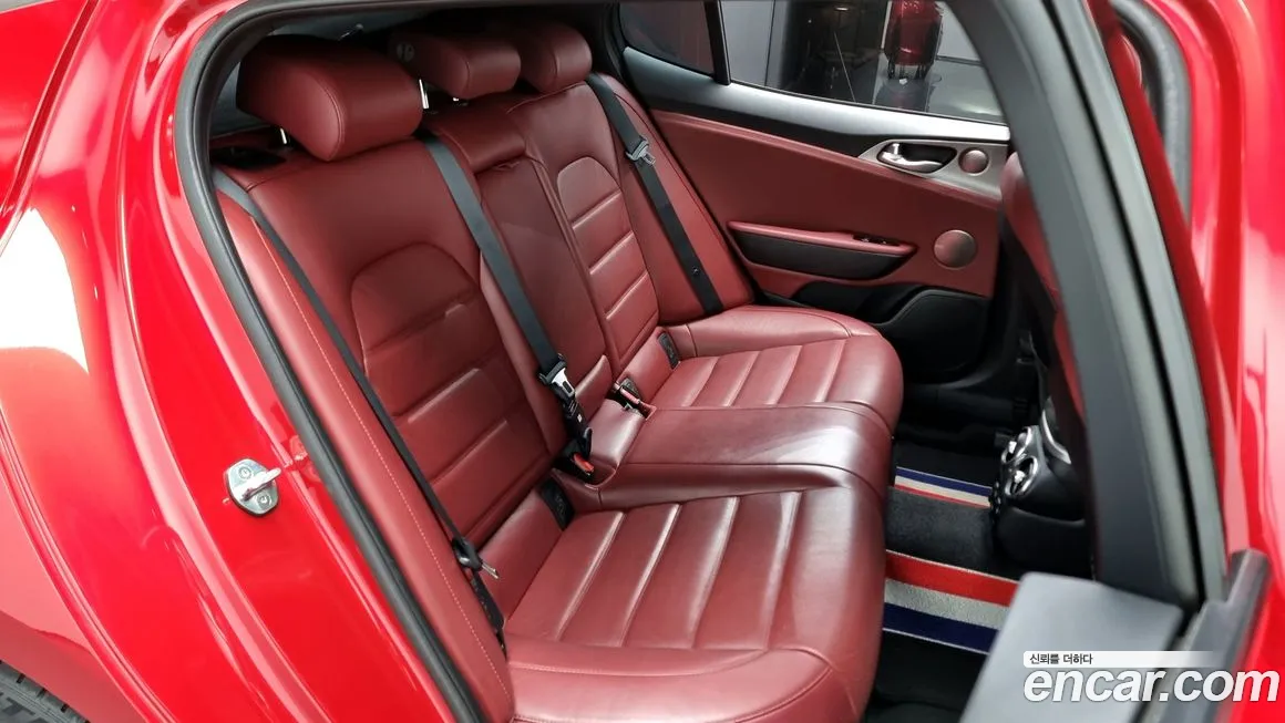 Kia Stinger 2018 Красный из Кореи, фото 2