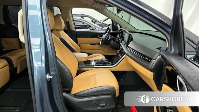Kia Carnival 4th generation 2021 Небесно-голубой из Кореи, фото 2