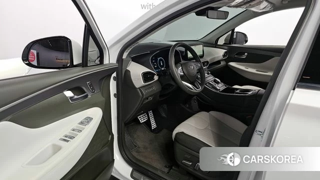 Hyundai The New Santa Fe 2023 Белый из Кореи, фото 2