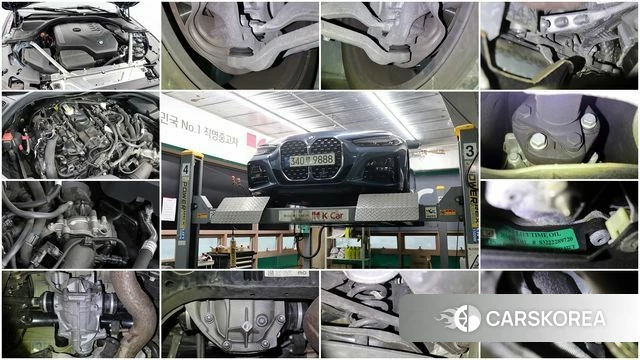 BMW 4 Series (G22) 2021 Синий из Кореи, фото 2