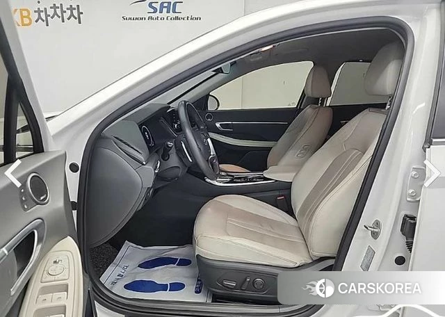 Hyundai Sonata (DN8) 2021 Белый из Кореи, фото 2