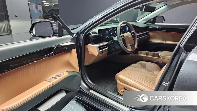 Hyundai Grandeur Hybrid (GN7) 2023 Черный из Кореи, фото 2