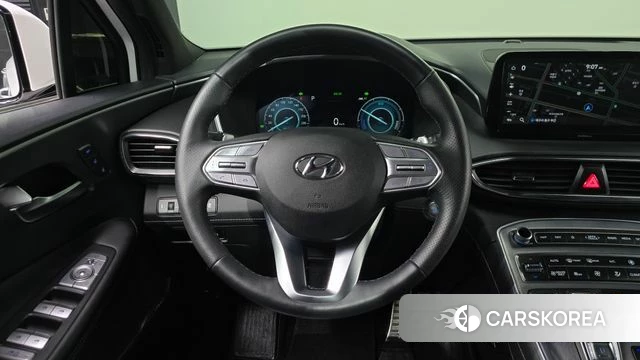 Hyundai The New Santa Fe 2022 Белый из Кореи, фото 2