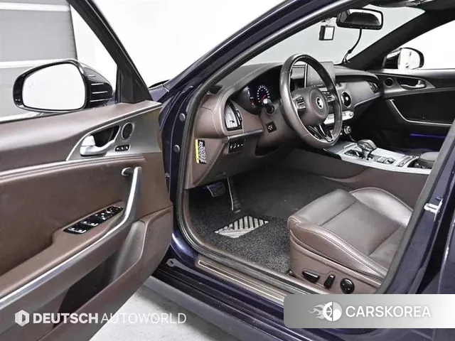 Kia Stinger 2018 Синий из Кореи, фото 2