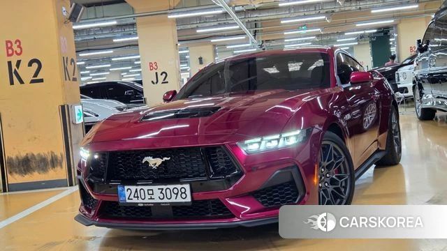 Ford Mustang 7th Generation 2025 Красный из Кореи, фото 2