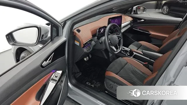 Volkswagen ID.4 2022 Серебристо-серый из Кореи, фото 2