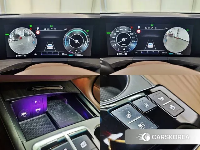 Kia K8 Hybrid 2022 Черный из Кореи, фото 2