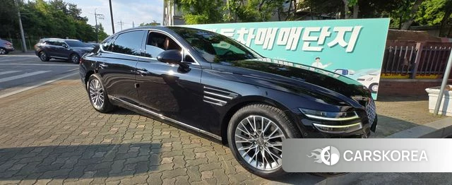 Genesis G80 (RG3) 2022 Черный из Кореи, фото 2