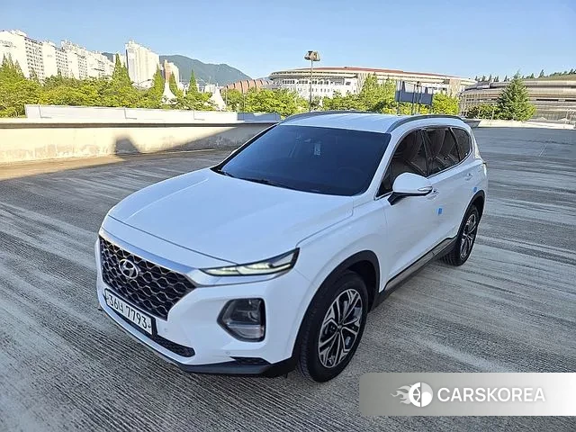 Hyundai Santa Fe TM 2018 Белый из Кореи, фото 2