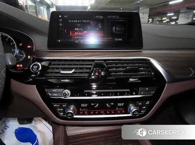 BMW 5 Series (G30) 2018 Синий из Кореи, фото 2