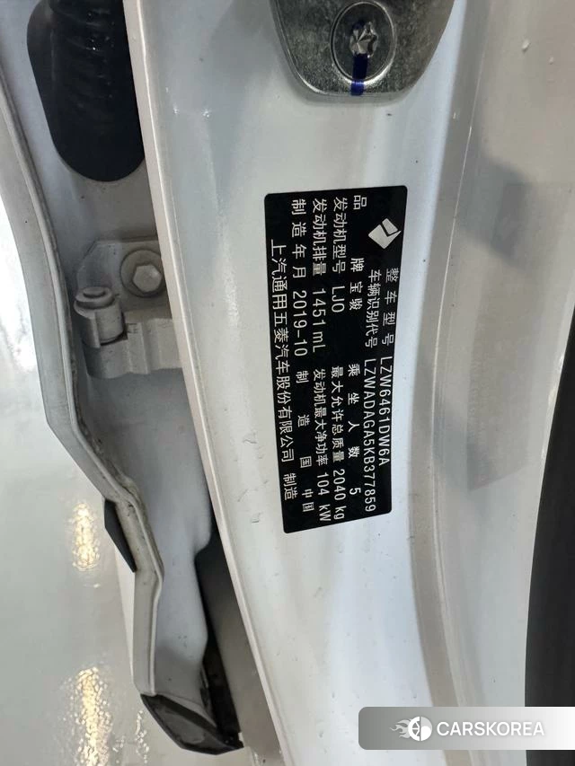 Baojun RS-5 2020 Белый из Китая, фото 2