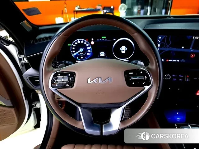 Kia K8 Hybrid 2023 Белый из Кореи, фото 2
