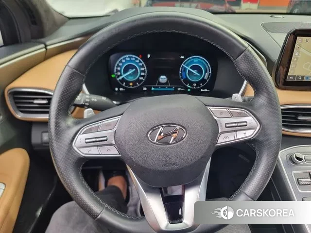 Hyundai The New Santa Fe 2021 Черный из Кореи, фото 2